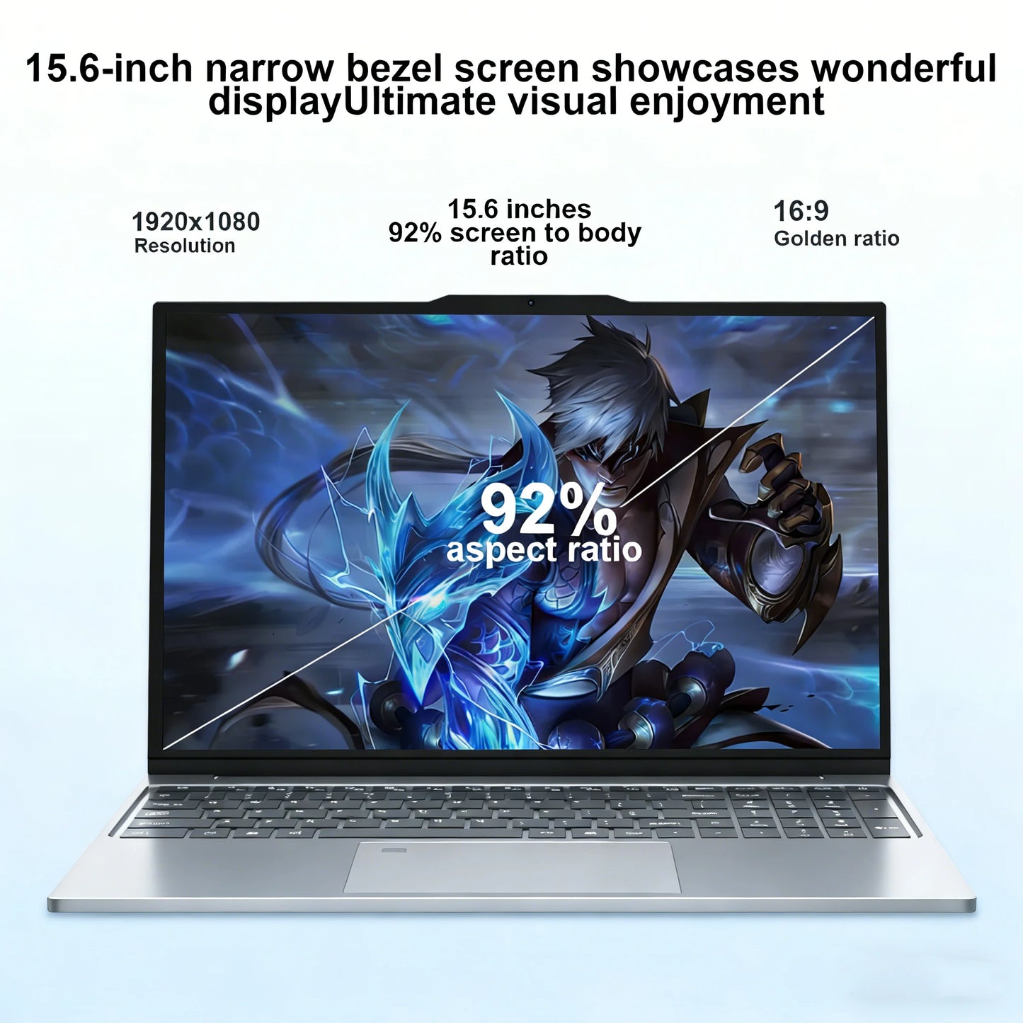 15.6" Windows 11 Pro Laptops  Intel Core i9-10980hk 16GB RAM 1TB SSD Office Gamer  Study notebook Computer PC