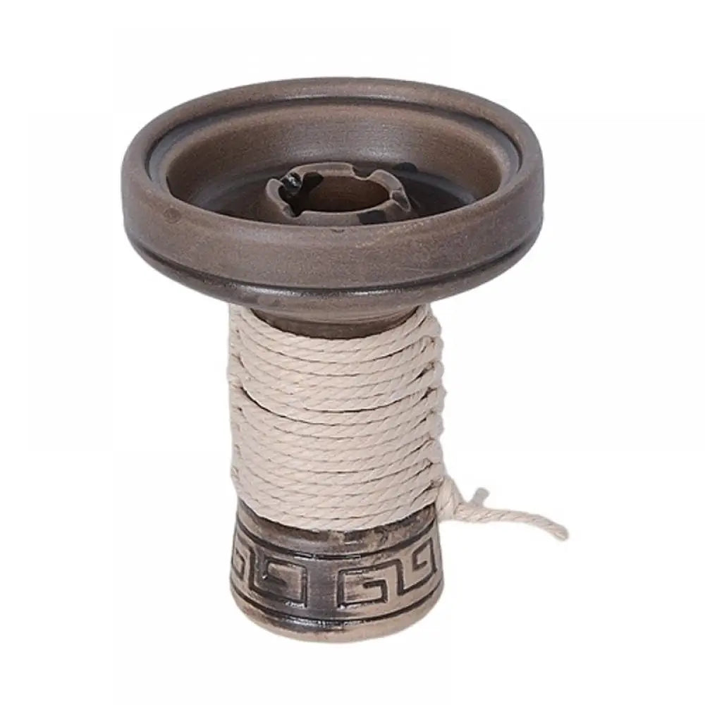 Hookah Mummy Bowl With Hemp Rope Ceramics Shisha Nargile Sheesha Narguile Chicha Cachimbas Water Pipe Smoking Accessories Tools