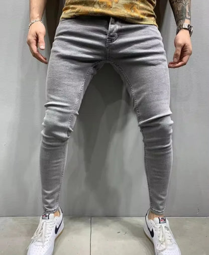 Skinny Fit Hip Hop Denim Jeans
