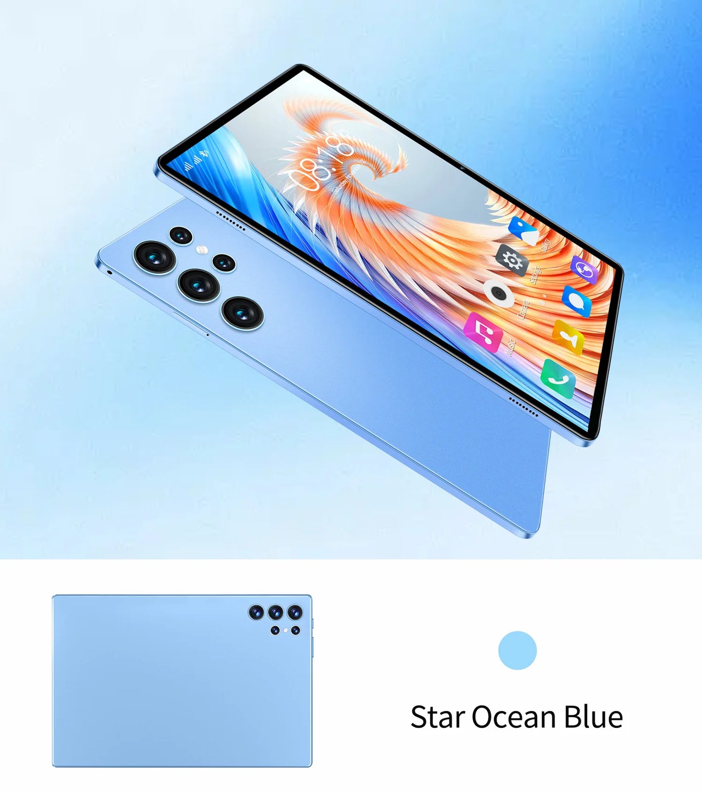 New Original 10.1 Inch Android Tablet Octa Core 4GB RAM 64GB ROM Bluetooth WiFi Dual SIM HD Display Tablet Pc Android 13.0
