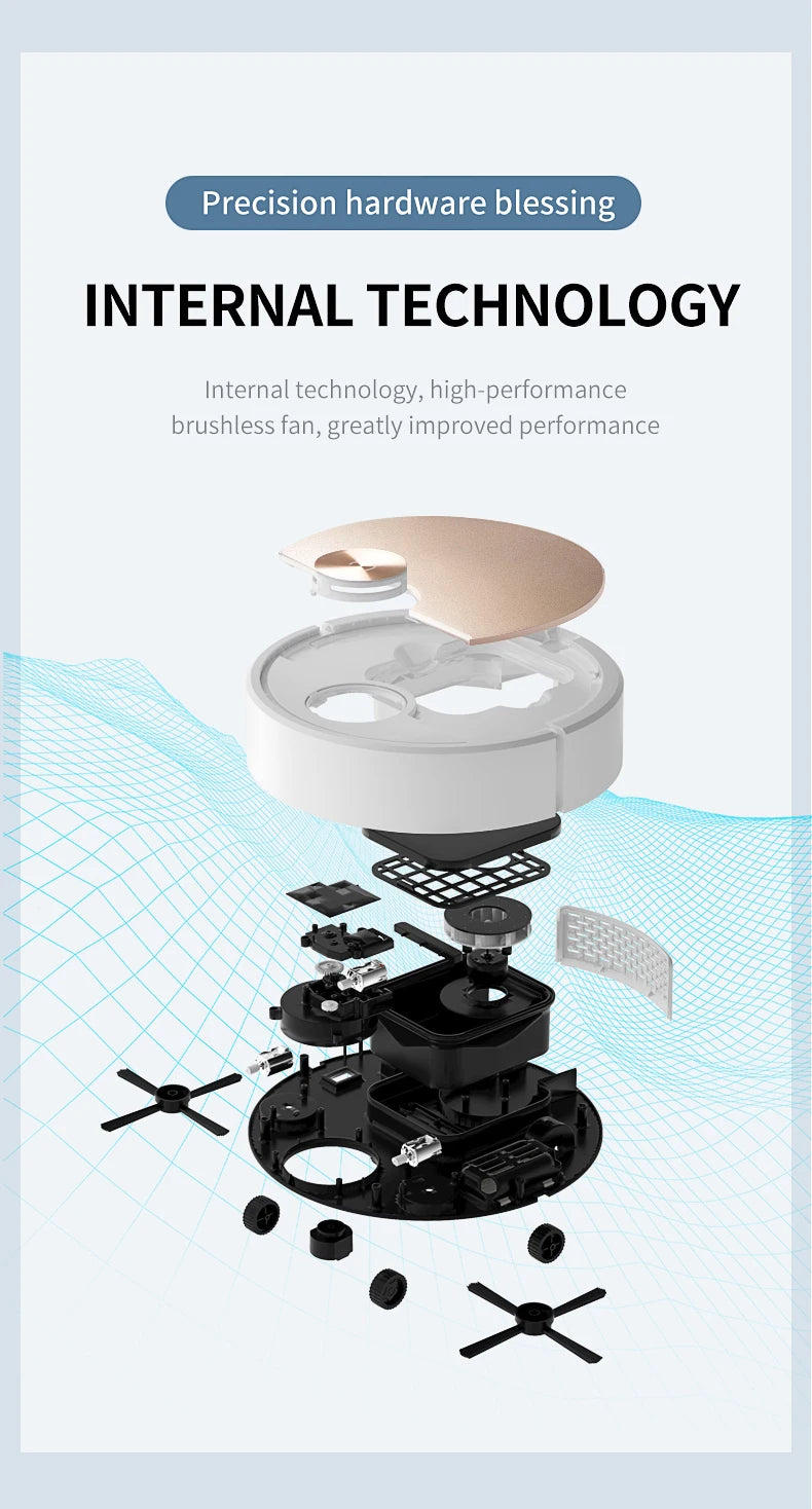 New ES06 APP Wireless Robot Smart Remote Control Vacuum Cleaner Cleaning Machine Sweeping Floor Mop For Home Vacuum Cleaner
