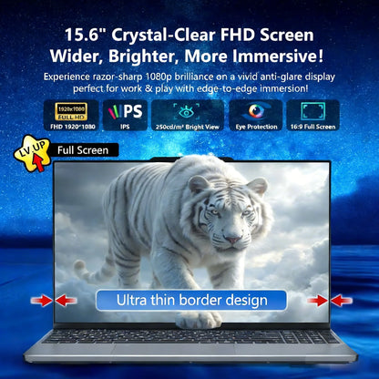 Portable 15.6" notebook PC w/ Intel Core i9-9900, 16GB RAM & 1TB SSD. Runs Windows 11 Pro. Fast, reliable & lightweight—ideal
