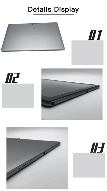Global Version 14 Inch 1920x1080 IPS Big Screen Tablet PC 5+13MP Camera 12+256GB Deca-Core планшет 2 IN 1 Tablets Android Laptop