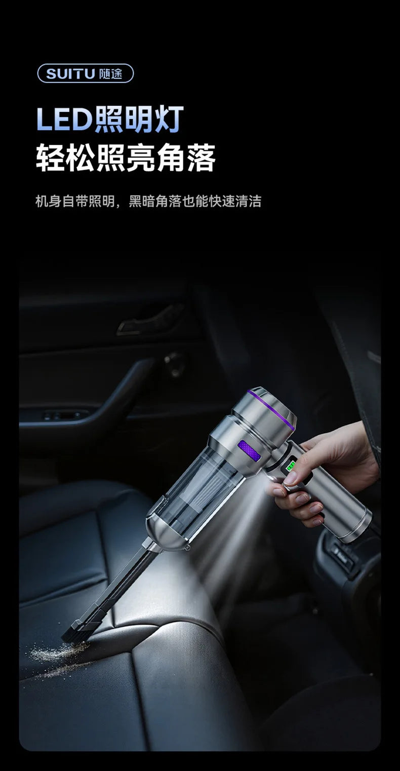 Vacuum Cleaner High Power Portable Handheld Wireless Brushless Motor Clean Machine Powerful Dust Blower Inflator Vacuum Cleaner