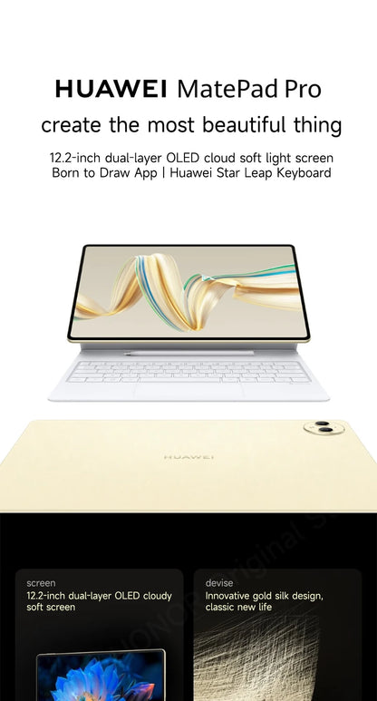 2024 PaperMatte HUAWEI MatePad Pro 12.2-inch Tablet Wifi/LTE Double-layer OLED 144Hz