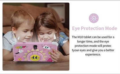 2025 New 7 Inch Cartoon Pattern Kids' tablet Quad Core 4GB+64GB ROM Android 13 Learning Education Games Tablets Children's Gifts