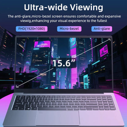 Markut 15.6 Inch Laptop Intel Core i5-1135G7 / i7-1165G7 Portable FHD Screen Notebook No RAM No SSD - German Keyboard