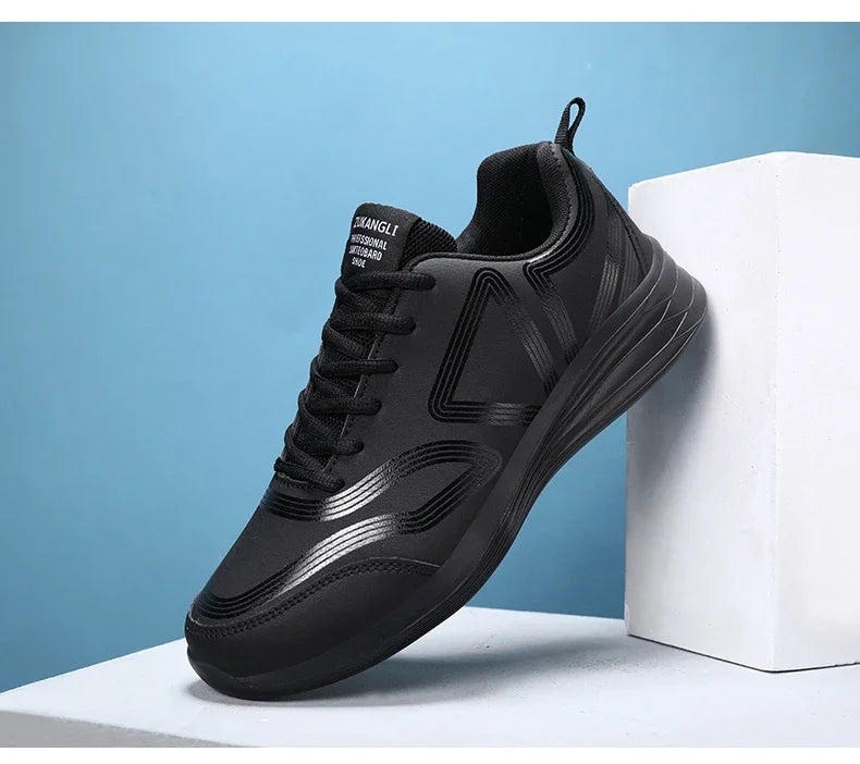 Black Sneakers Comfortable Sports Running Shoes For Men Tenis Masculinos Autumn Lightweight Casual Shoe Zapatillas Hombre
