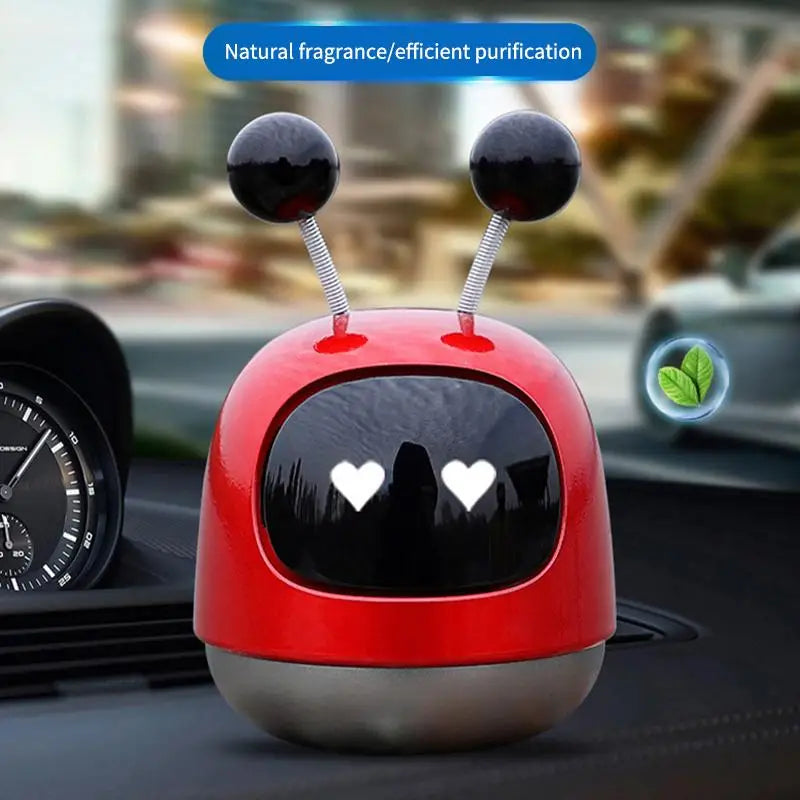 Car Air Freshener Auto Creative Anime Shaking Robot Air Vent Decoration Center Console Outlet Aromatherapy Automotive Interior
