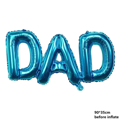 1pc Mother's Day Decorations Balloons I Love You Mom Dad Happy Father's Day Aluminum Film Balloons Mothers Gifts Supplies Globos