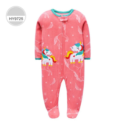 Newborn Infant Baby Boy Girl Romper Spring Autumn Polar Fleece Long-Sleeve Jumpsuit Warm Toddler Baby Clothes For a 0-12 Months