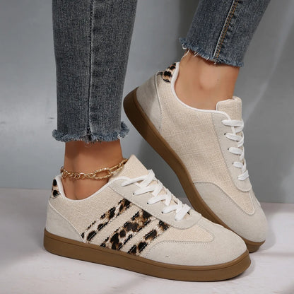 Women Sneakers 2025 Spring New Luxury Flat Loafers Comfortable Slip on Soft Sneakers Trend Lightweight Outdoor Shoes for Women
