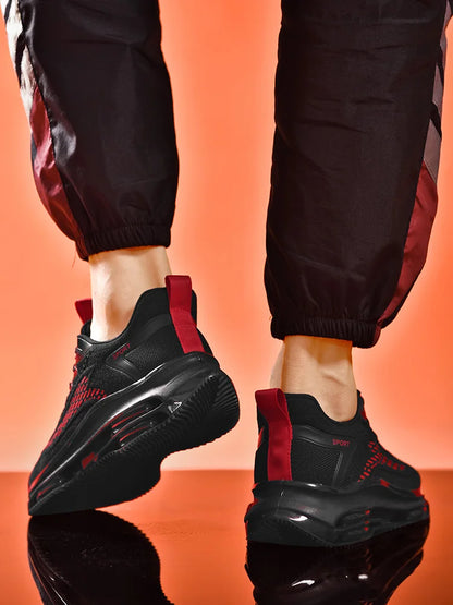 High Quality Sneakers Male Trend Black Platform Basketball Shoes Men Casual White Sport Walking Sneakers Men's Trainer 2025