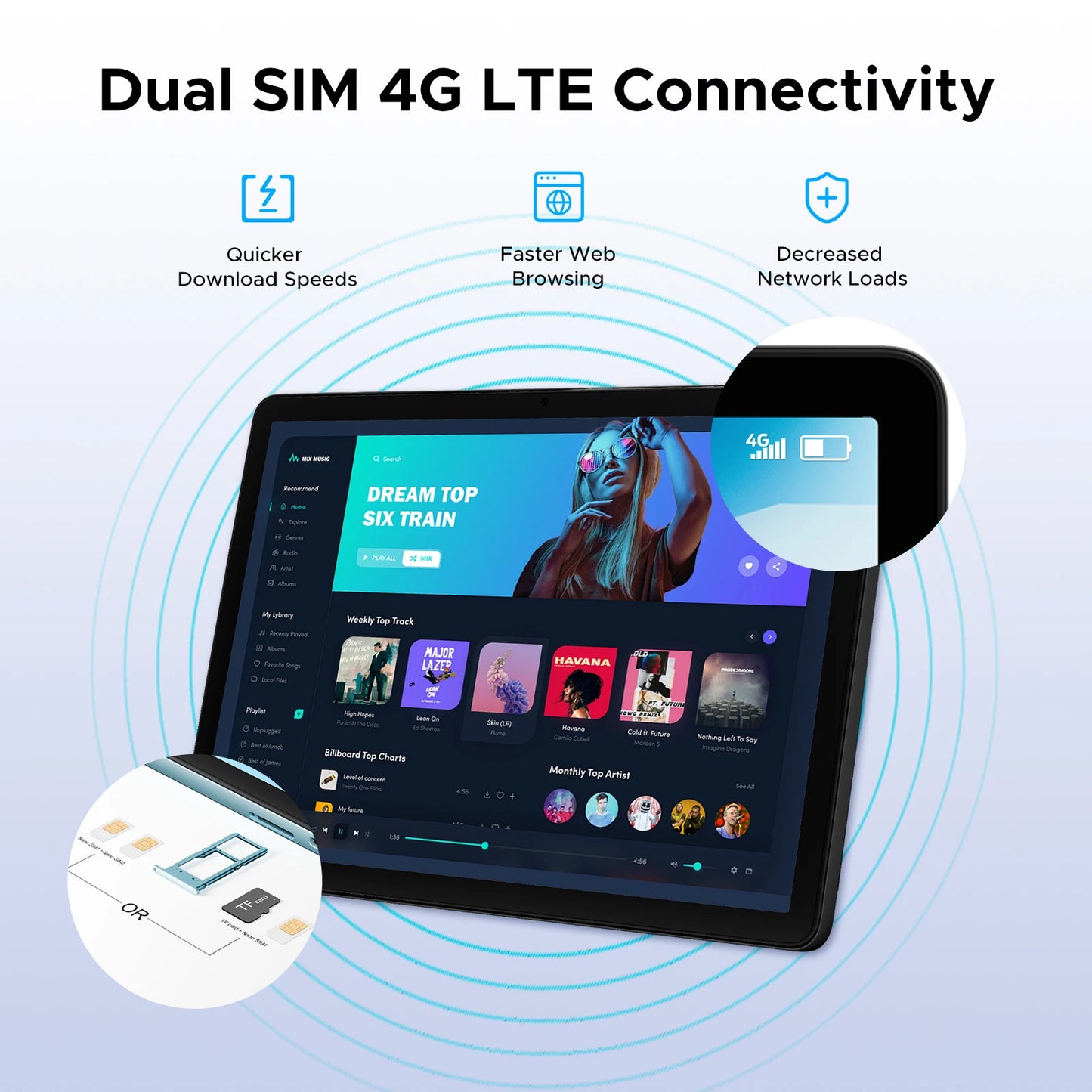 【Brand+】Doogee Tab G6 Tablet Pc 11 Inch Android 15 30Gb Ram(6+24) 256Gb Rom 8000Mah Battery Dual Speakers Support Widevine
