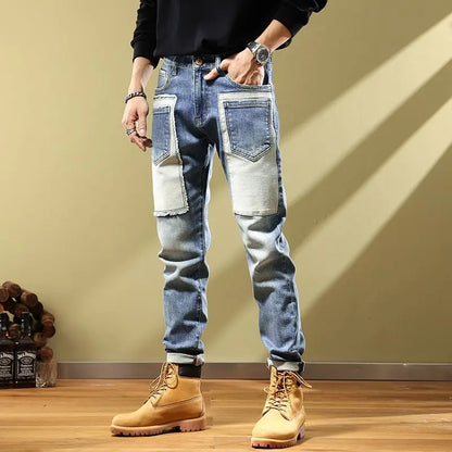 Tapered Harajuku Cowboy Jeans