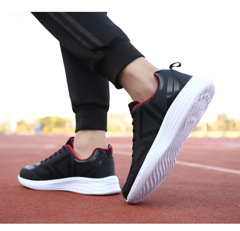 Black Sneakers Comfortable Sports Running Shoes For Men Tenis Masculinos Autumn Lightweight Casual Shoe Zapatillas Hombre