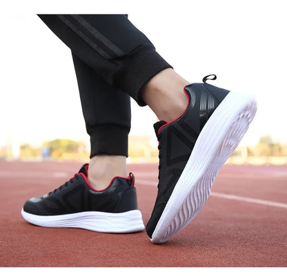 Black Sneakers Comfortable Sports Running Shoes For Men Tenis Masculinos Autumn Lightweight Casual Shoe Zapatillas Hombre