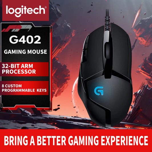 Logitech G402 Wired Gaming Mouse – Macro, CSGO Ready