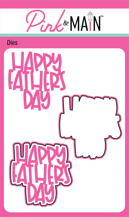 Happy Father's Day Layered Flowers Pop Up CardShut Metal Cutting Dies for DIY Making Card Scrapbook Embossed Paper Album Craft