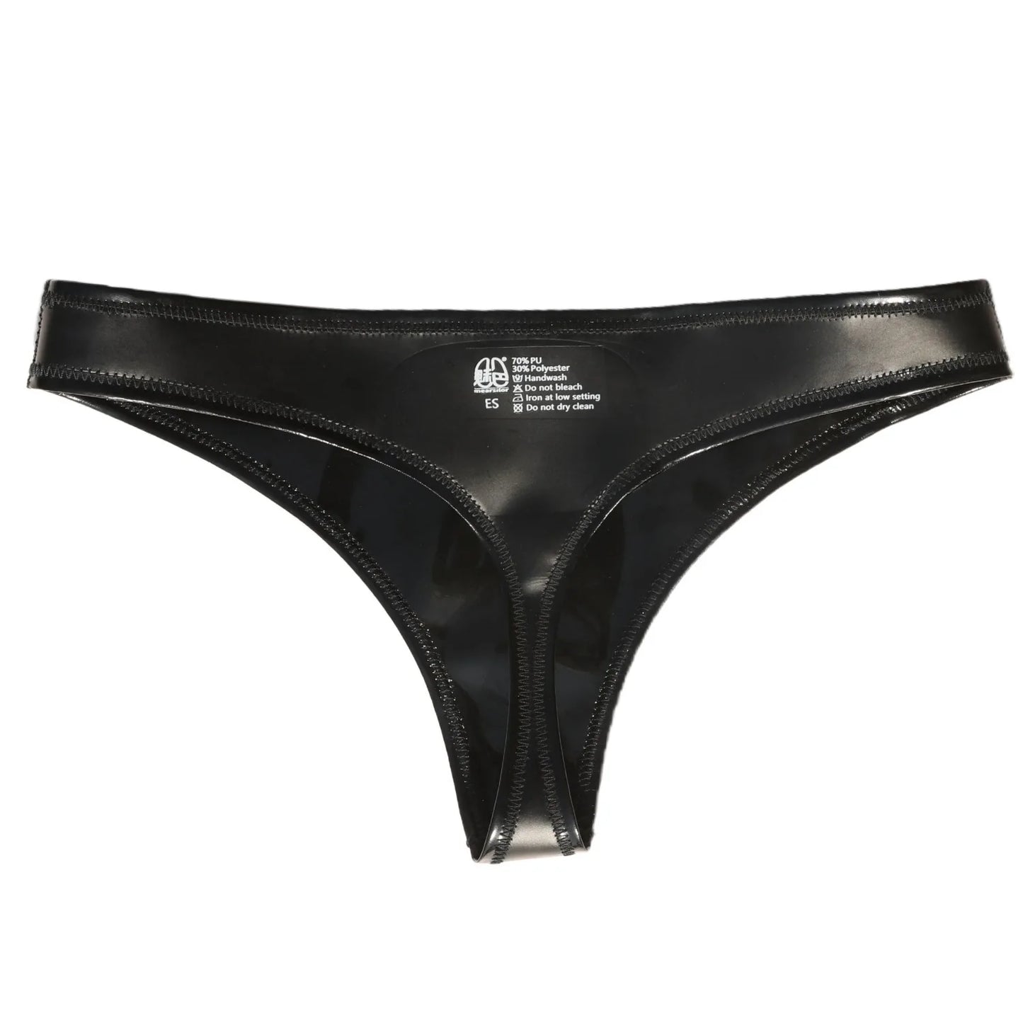 Shiny Matt Double Sided PU Leather Bikini Hot Shorts Wet Look PVC Briefs Reversible Tangas Sexy Panties G Strings Thong Calcinha