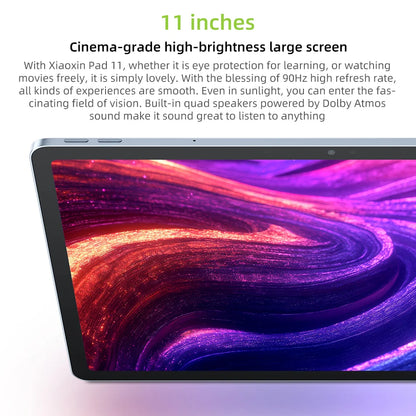 Original Lenovo Xiaoxin Pad 11 2025 Tab 128GB 256GB ROM MTK Dimensity 6300 11" 2.5K Screen 7040mAh WIFI Pads Tablet CN Version