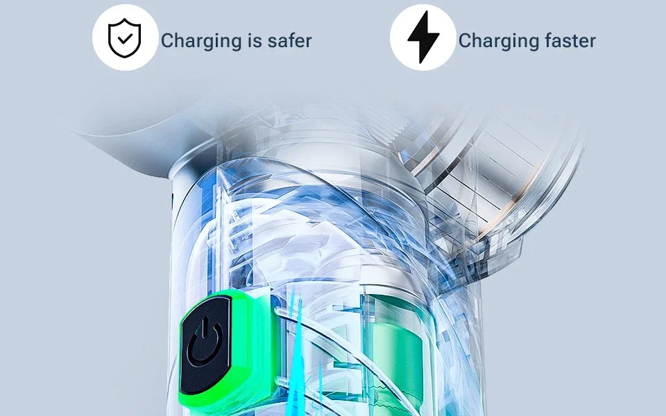SZUK New Powerful Car Vacuum Cleaner Strong Suction Handheld Cleaning Machine Dust Blower Portable Mini Vacuum Cleaner for Cars