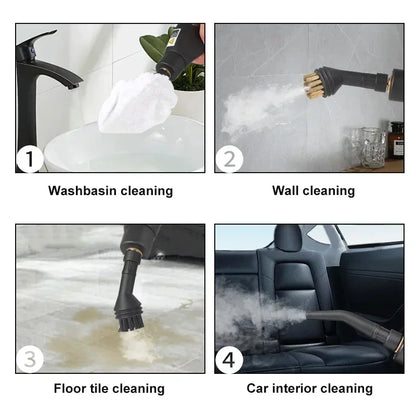Steam Cleaner High Temperature Pressure Washer with Remote control Steam Cleaning Machine For Home Kitchen Hood Car 2500W