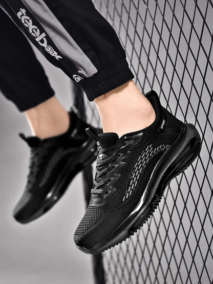 High Quality Sneakers Male Trend Black Platform Basketball Shoes Men Casual White Sport Walking Sneakers Men's Trainer 2025