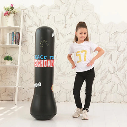 Inflatable Punching Boxing Bag Fitness Training Boxing Sack PVC Sports Fight Column  Kids Boxing Fight Pressure Sandbag