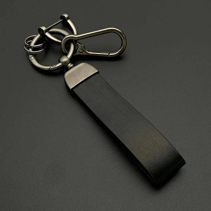 Custom Leather Father Day Dad Gifts Key Ring Camping Hiking Company Package Day BackpackWholesale Chain Bag Car Trinkets Bulk