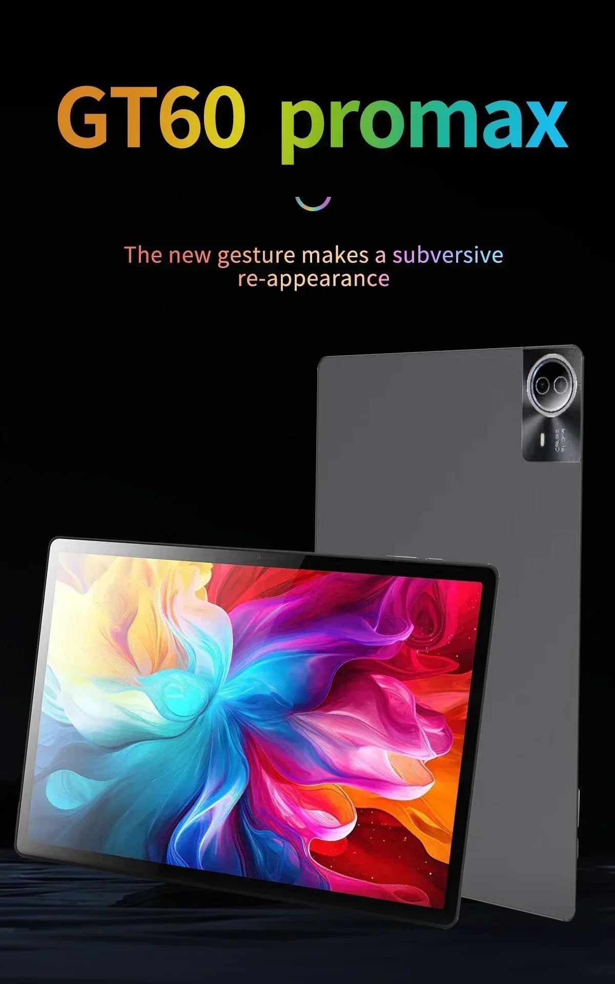 New Original Tablet GT60 Pad Pro 20GB+1TB Android 14.0 10 Core PC Tablet 14 inch 129000mAh Tablet Global 5G Dual SIM