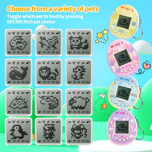 Electronic Pets Game Toys Virtual Nostalgic Virtual Cyber DigitalAnimals Toys For Kids Child