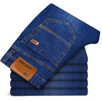 Comfort Fit Straight Denim Jeans