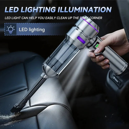 Vacuum Cleaner High Power Portable Handheld Wireless Brushless Motor Clean Machine Powerful Dust Blower Inflator Vacuum Cleaner