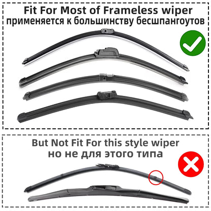 1PC Car Wiper Filler Strip Can Be Cut Boneless Universal Filler Strip 14"16"17"18"19"20'21"22"24"26"28"30"32"