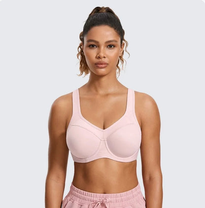 Full Support High Impact Underwire Sports Bra