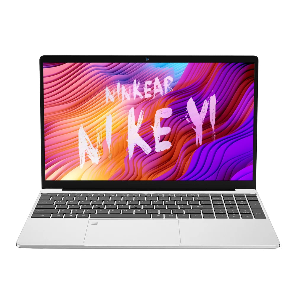 Ninkear A15 Air Laptop AMD Ryzen™ 3 3200U 16GB DDR4+512GB SSD 15.6 Inch FHD IPS Screen 180° Opening and Closing Office Notebook