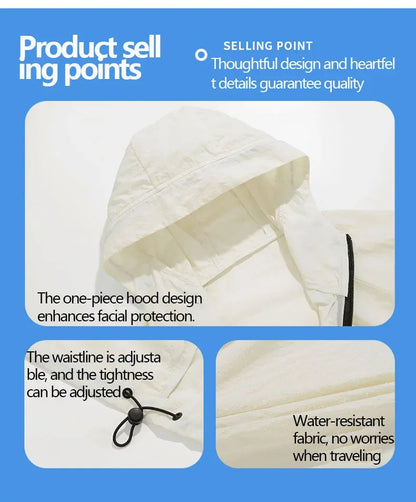 Men Women Smart Air Conditioning Cooling Jacket with Fans Intelligent Heat Dissipation UV Protection Outdoor Work Clothes Summer