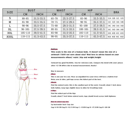 Push Up Bikinis Sexy Women Swimsuit Swimwear Female Bikini Set Low Waist Biquinis Bathing Suit Swimming Suits Beachwear