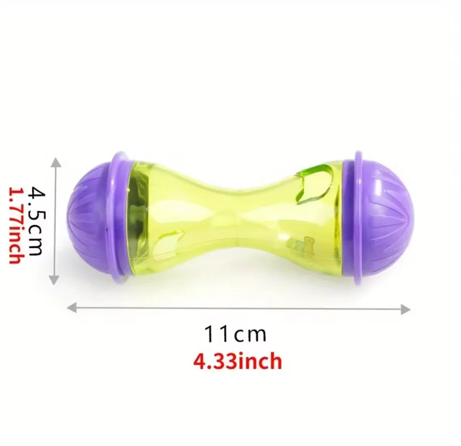 Interactive Pet Feeder Cat Toy Ball Food Rolling Leakage Dispenser Cat Food Feeder Playing Training Funny Toys Cat Pet Supplies