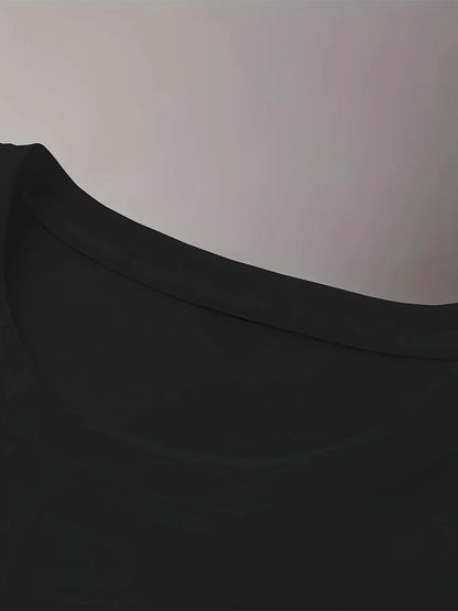 2024 New Men's T-shirt Checked Printed Oversized Loose Men's Top Holiday Casual Clothing Running Short-sleeved T-shirts