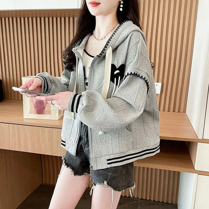 Y2K Vintage Full Zip-Up Hoodie