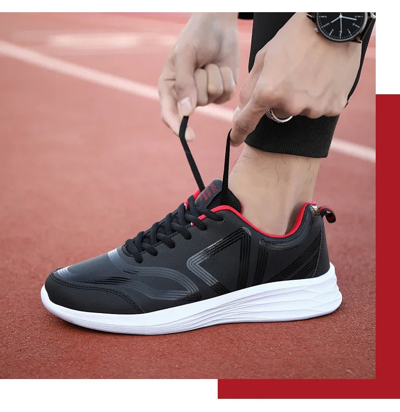 Black Sneakers Comfortable Sports Running Shoes For Men Tenis Masculinos Autumn Lightweight Casual Shoe Zapatillas Hombre