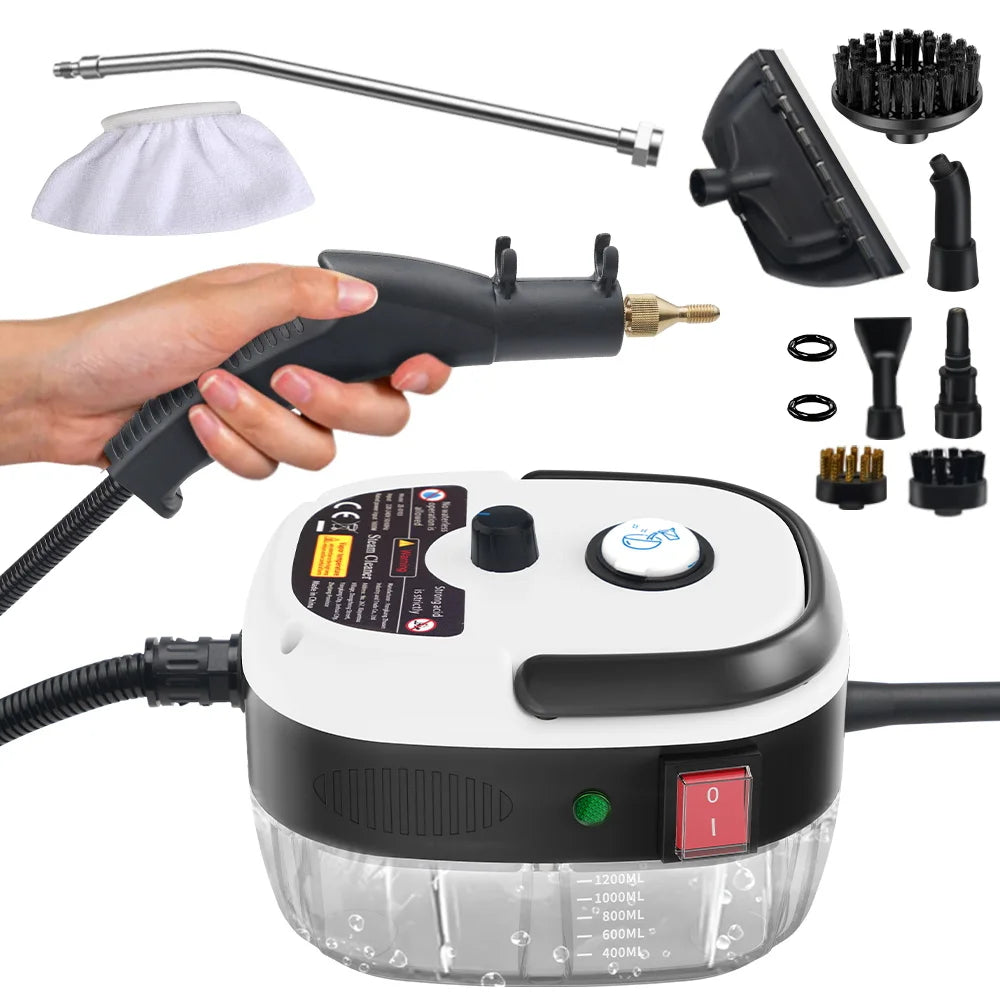Portable Handheld High Pressure Steam Cleaner Household Multifunctional Steam Cleaning Machine Kitchen Hood Air Conditioner Car
