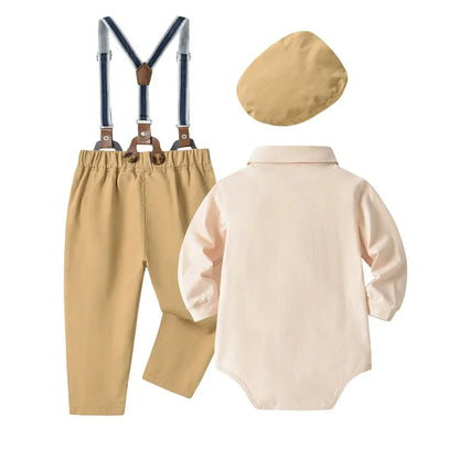 Baby Boy Clothes 0-24M Baby Boy Suits 4pcs infants Boys Baptism Easter Outfits  Christmas Clothes новорожденных одежда для
