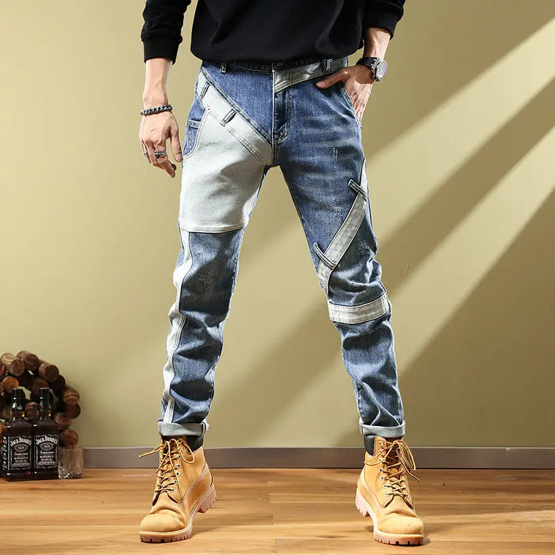 Tapered Harajuku Cowboy Jeans
