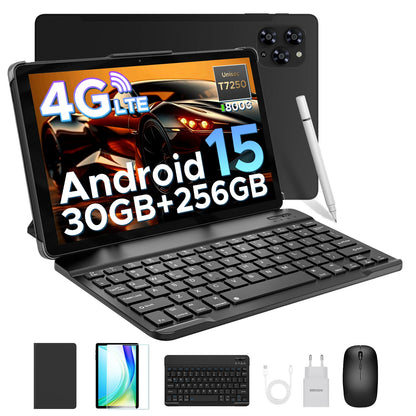【Brand+】Doogee Tab G6 Tablet Pc 11 Inch Android 15 30Gb Ram(6+24) 256Gb Rom 8000Mah Battery Dual Speakers Support Widevine