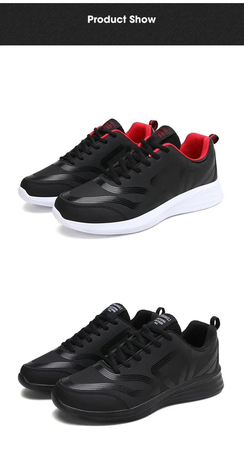 Black Sneakers Comfortable Sports Running Shoes For Men Tenis Masculinos Autumn Lightweight Casual Shoe Zapatillas Hombre