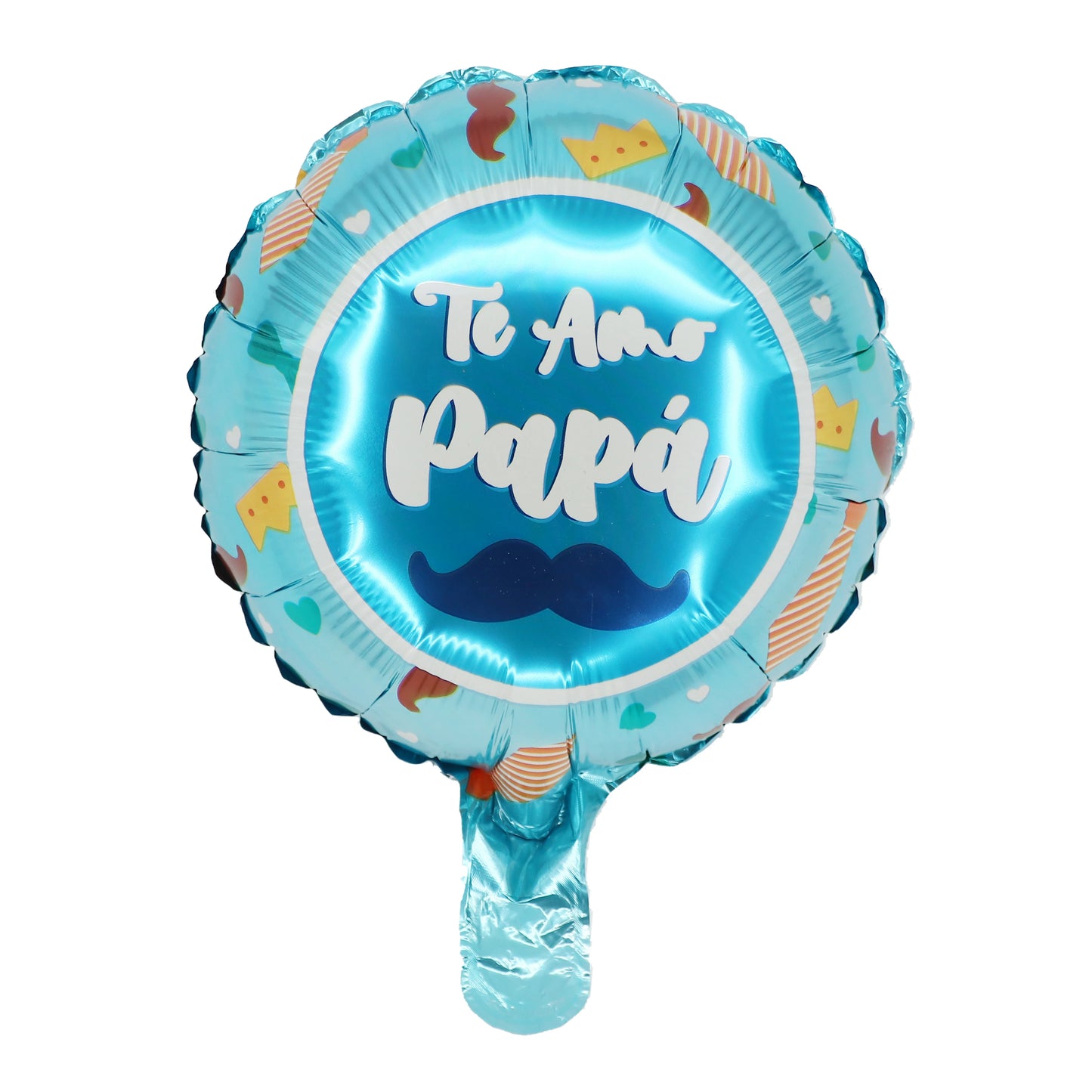 10pcs 10inch Happy Father's Day Foil Balloons Fathers Day Spanish Te Amo Papa Air Globos For Father Birthday Party Decorations