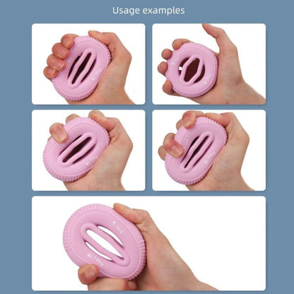 Silicone Hand Grip Strength Trainer Finger Stretcher Exerciser Forearm Muscle Trainer Stress Relief Training sports Fitness 24BD